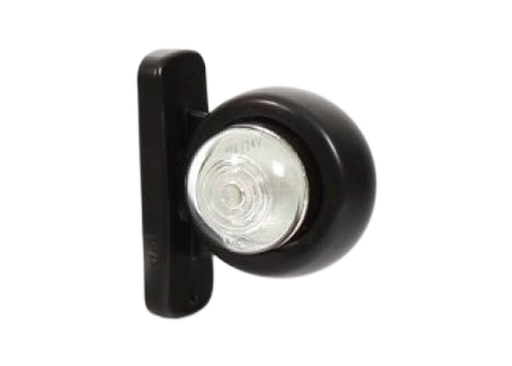 [5800191] Eyeball LED Positielicht Rood/Wit | Vlakke Montagevoet