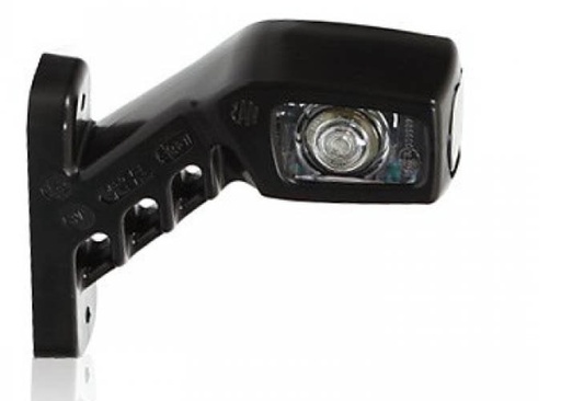 [5800362V-2] 3-Kleuren LED Breedtelamp 135mm | Links (+2 Meter Kabel)