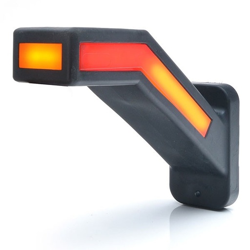 [5800385] 3-Color LED Side Marker Light 185mm | Neon Look | Left