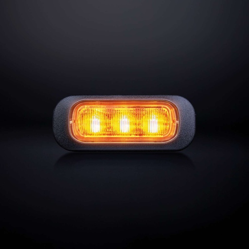 [5850400] Dark Knight LED-flitser 3-LED Oranje - Heldere Lens